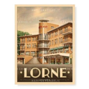 Art Print | The Cumberland Guesthouse, Lorne